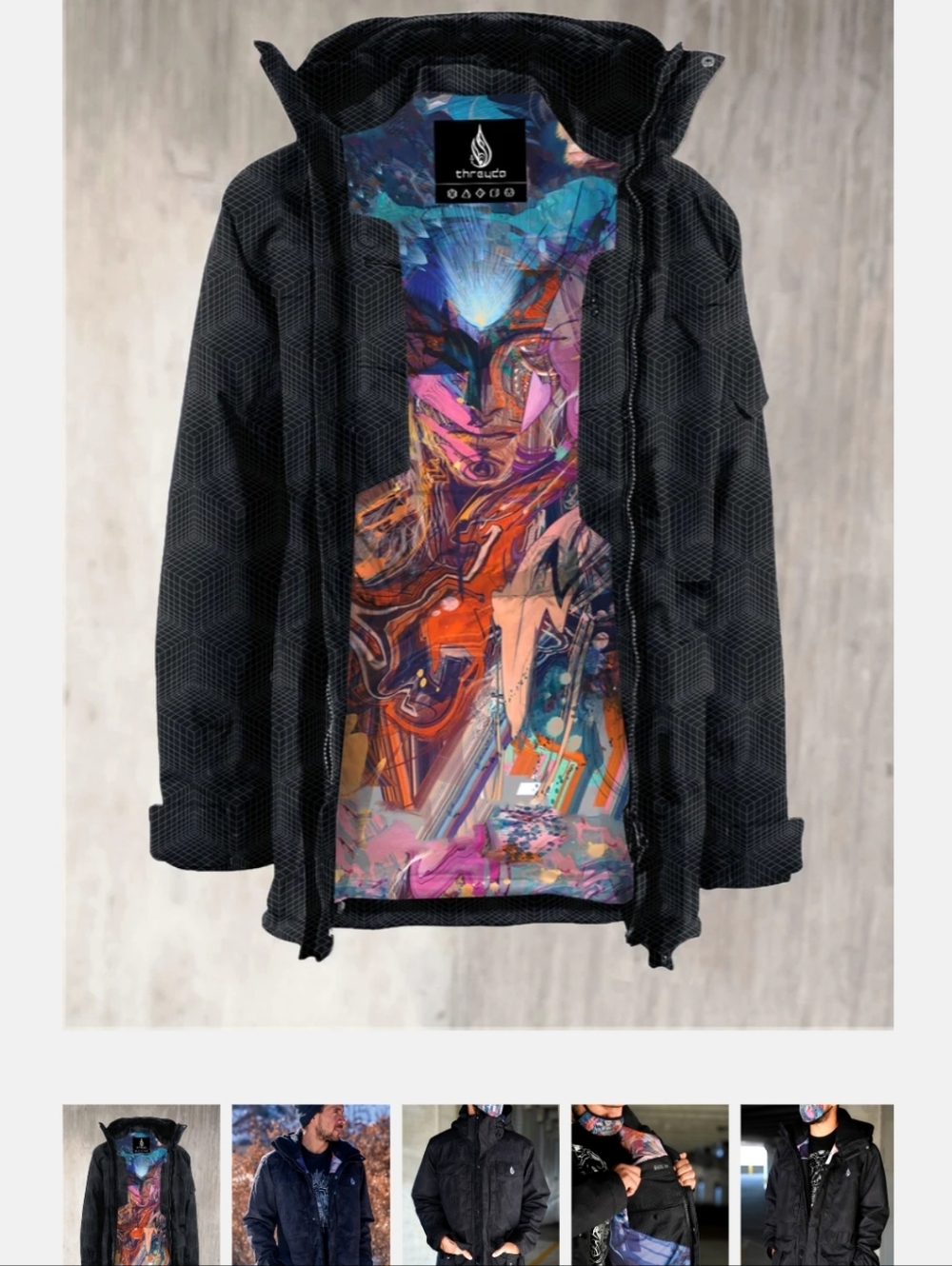 Threyda Android Jones Gabriel Onyx LE Jacket 34/100